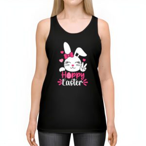 Happy Easter Sayings Egg Bunny Tank Top 2 4