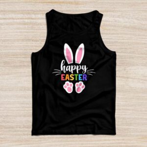 Happy Easter Sayings Egg Bunny Tank Top