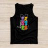 Happy Easter Sayings Egg Bunny Tank Top
