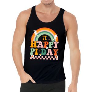 Happy PI Day 3.14 Pi Symbol For Math Lovers Tank Top 3