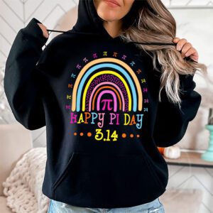 Happy Pi Day Mathematic Math Teacher Gift Rainbow Women Girl Hoodie 1 5