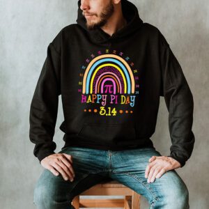 Happy Pi Day Mathematic Math Teacher Gift Rainbow Women Girl Hoodie 2 5