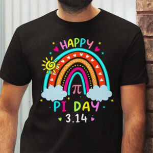 Happy Pi Day Mathematic Math Teacher Gift Rainbow Women Girl T Shirt 2 2