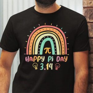 Happy Pi Day Mathematic Math Teacher Gift Rainbow Women Girl T Shirt 2 4