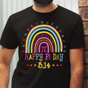 Happy Pi Day Mathematic Math Teacher Gift Rainbow Women Girl T Shirt 2 5