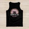 Happy Pi Day Mathematic Math Teacher Gift Rainbow Women Girl Tank Top