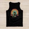 Happy Pi Day Mathematic Math Teacher Gift Rainbow Women Girl Tank Top