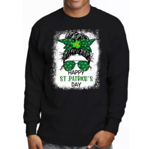 Happy St Patricks Day Bun Saint Paddys Girls Kids Youth Teen Longsleeve Tee 3 3