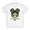 Happy St Patricks Day Bun Saint Paddys Girls Kids Youth Teen T-Shirt
