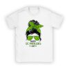 Happy St Patricks Day Bun Saint Paddys Girls Kids Youth Teen T-Shirt