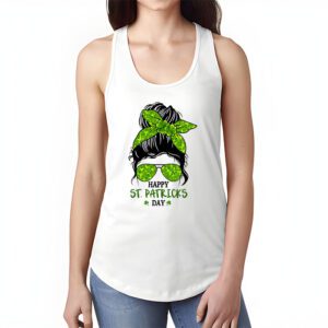 Happy St Patricks Day Bun Saint Paddys Girls Kids Youth Teen Tank Top 1 4