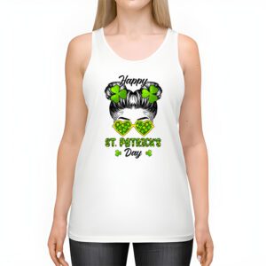 Happy St Patricks Day Bun Saint Paddys Girls Kids Youth Teen Tank Top 2 1