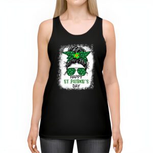 Happy St Patricks Day Bun Saint Paddys Girls Kids Youth Teen Tank Top 2 3