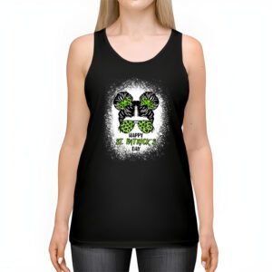 Happy St Patricks Day Bun Saint Paddys Girls Kids Youth Teen Tank Top 2