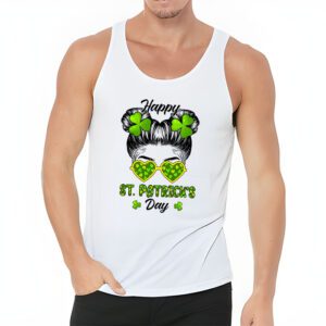 Happy St Patricks Day Bun Saint Paddys Girls Kids Youth Teen Tank Top 3 1