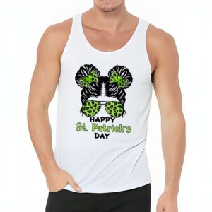 Happy St Patricks Day Bun Saint Paddys Girls Kids Youth Teen Tank Top 3 2