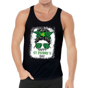 Happy St Patricks Day Bun Saint Paddys Girls Kids Youth Teen Tank Top 3 3