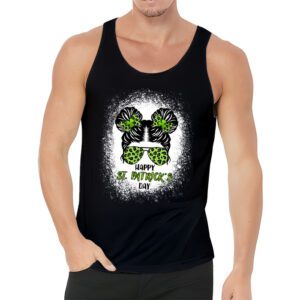 Happy St Patricks Day Bun Saint Paddys Girls Kids Youth Teen Tank Top 3