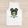 Happy St Patricks Day Bun Saint Paddys Girls Kids Youth Teen Tank Top
