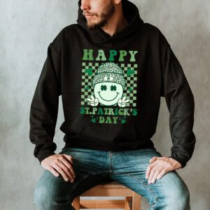 Happy St Patricks Day Shamrock Clover For Women Kids Hoodie 2