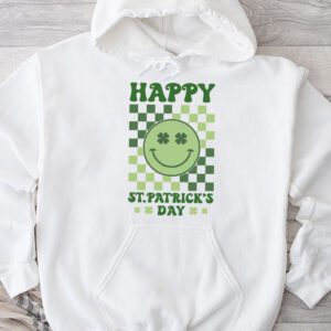 Happy St Patricks Day Shamrock Clover For Women Kids Hoodie