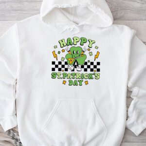 Happy St Patricks Day Shamrock Clover For Women Kids Hoodie