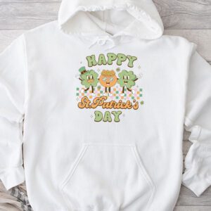 Happy St Patricks Day Shamrock Clover For Women Kids Hoodie