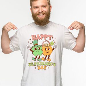 Happy St Patricks Day Shamrock Clover For Women Kids T Shirt 2 2