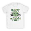 Happy St Patricks Day Shamrock Clover For Women Kids T-Shirt