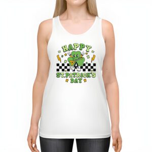 Happy St Patricks Day Shamrock Clover For Women Kids Tank Top 2 4