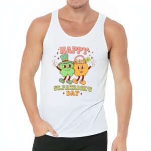 Happy St Patricks Day Shamrock Clover For Women Kids Tank Top 3 2