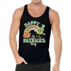 Happy St Patricks Day Shamrock Clover For Women Kids Tank Top 3 5