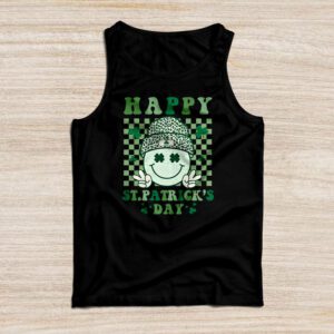 Happy St Patricks Day Shamrock Clover For Women Kids Tank Top