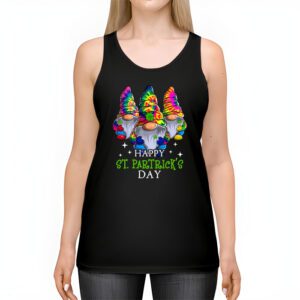 Happy St. Patricks Day Gnome Shamrock Saint Patrick Irish Tank Top 2