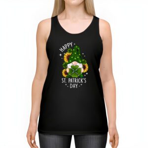 Happy St. Patricks Day Gnome Shamrock Saint Patrick Irish Tank Top 2 4