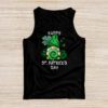 Happy St. Patrick's Day Gnome Shamrock Saint Patrick Irish Tank Top