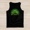 Happy St. Patricks Day Leopard Print Rainbow Shamrock Irish Tank Top