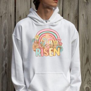 He Is Risen Rainbow Leopard Happy Easter Day Christian Jesus Hoodie 2 4