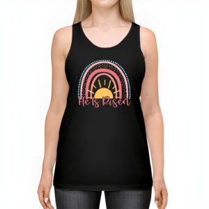 He Is Risen Rainbow Leopard Happy Easter Day Christian Jesus Tank Top 2 6