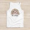 He Is Risen Rainbow Leopard Happy Easter Day Christian Jesus Tank Top