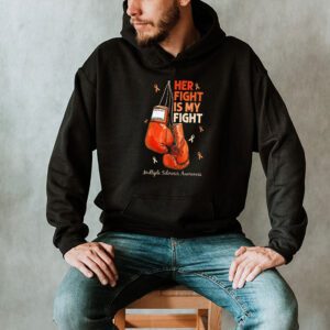 Her Fight My Fight MS Multiple Sclerosis Awareness Hoodie 2