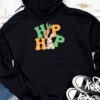 Hip Hop Easter Shirt Women Girls Leopard Print Plaid Bunny Hoodie