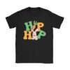 Hip Hop Easter Shirt Women Girls Leopard Print Plaid Bunny T-Shirt