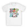 Hip Hop Easter Shirt Women Girls Leopard Print Plaid Bunny T-Shirt