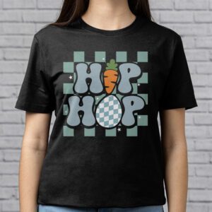 Hip Hop Easter Shirt Women Girls Leopard Print Plaid Bunny T Shirt 2 1