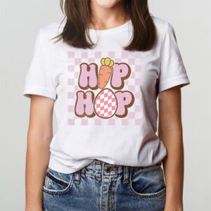 Hip Hop Easter Shirt Women Girls Leopard Print Plaid Bunny T Shirt 2 5