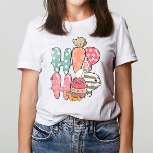 Hip Hop Easter Shirt Women Girls Leopard Print Plaid Bunny T Shirt 2 9