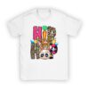 Hip Hop Easter Shirt Women Girls Leopard Print Plaid Bunny T-Shirt