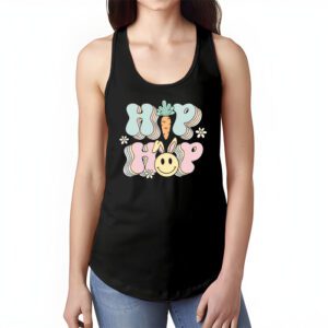Hip Hop Easter Shirt Women Girls Leopard Print Plaid Bunny Tank Top 1 6