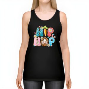 Hip Hop Easter Shirt Women Girls Leopard Print Plaid Bunny Tank Top 2 11